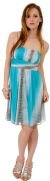 Main image of Multi Colored Short dress with Shirred Bust