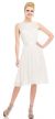Main image of Princess Cut Sleeveless Graduation Party Dress