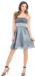 Main image of Spaghetti Straps Knee Length Empire Waist Party Dress