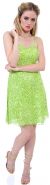 Main image of Short Sequin Spaghetti Strapped Party Dress
