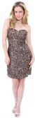 Main image of Strapless Heart-Shaped Formal Sequined Dress