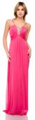 Main image of Double Spaghetti Straps Long Formal Dress with Jewels