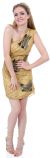 One-Shoulder Sequined Formal Dress in Black color