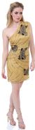 One-Shoulder Sequined Formal Dress in alternative image