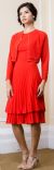 Main image of Calf Length Two Piece MOB Dress with Embellished Jacket
