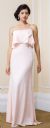 Main image of Square Neckline Flutter Top Long Formal Bridesmaid Dress