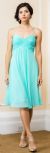 Main image of Sweetheart Neck Calf Length Bridesmaid Party Dress