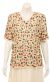 Main image of Petal Sequined Short Sleeved Blouse