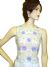Main image of Sleeveless Net Top with Silver Petal Sequins 