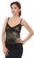 Main image of Spaghetti Strapped Silk Beaded Blouse