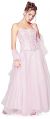 Main image of A-Line Spaghetti and Lace Formal Prom Dress