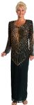 Main image of Full Length Handbeaded Formal Dress