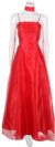 Main image of Puffy Prom Dress with Spaghetti Straps