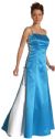 Main image of Rhinestone Crisscrossed Formal Dress