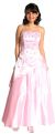 Main image of Miniature Flower Princess Cut Prom Dress