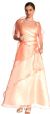 Main image of Beaded Bodice Prom Dress with Full Flare Skirt