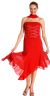 Main image of Glittered Asymmetric Evening Dress
