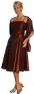 Main image of Spaghetti Straps Ruched Taffeta Short Party Dress