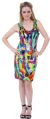 Main image of Fully Sequin Beaded Broad Strapped Vintage Cocktail Dress