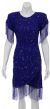 Main image of Deep Rain Hand Beaded Short Dress