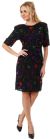 Main image of Colorful Beading Formal Party Dress with Keyhole Back