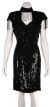 Main image of Short Fully Beaded Cocktail Dress