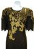 Short Sequin Formal Dress with Keyhole Back in close up
