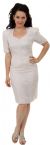 Main image of Sweetheart Neck Knee Length Beaded Cocktail Dress