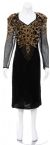 Main image of Sunflower Hand Beaded Medium Length Dress