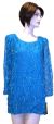 Main image of Full Sleeves Sequined Silk Chiffon Blouse