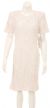Main image of Knee Length Fully Sequined Cocktail Dress