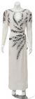 Main image of Round neck Full length Sequined Formal Gown 