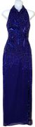 Main image of Closed Halter Neck Beaded Pageant Gown