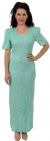Main image of Short Sleeved Formal Evening Dress
