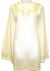 Long Sleeve Beaded Embroidered Top  in White color