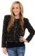 Main image of Sequin Beaded Checkered Print Jacket