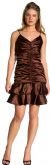 Main image of Short Shirred Cocktail Dress