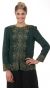 Main image of Round Neck Full Sleeves Beaded Jacket