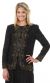 Main image of Round Neck Full Sleeves Beaded Jacket