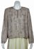 Main image of Semi-Circular Floral Print Jacket