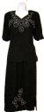 Main image of 2 Piece Formal Blouse and Skirt Set