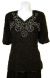 2 Piece Formal Blouse and Skirt Set in close up