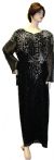 Main image of Full Beaded Sequin Formal Dress