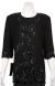 Fully Sequin Beaded Blouse in Black