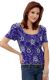 Main image of Short Sleeved Hand Beaded Blouse