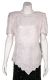 Main image of Garden Inspired Beaded Pattern Half Sleeves Blouse