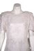 Garden Inspired Beaded Pattern Half Sleeves Blouse in close-up