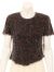 Main image of Short Sleeved Fully Beaded Blouse