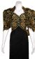 Full Length High Waistline Beaded Dress in close-up