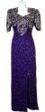 Main image of Half Sleeved Full Length Beaded Gown 